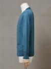 【Men's】EXTRA FINE MERINO WOOL V CARDIGAN / ink blue（メンズ エクストラファインメリノウール　Vカーディガン / インクブルー）