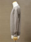 【Men's】EXTRA FINE MERINO WOOL V PULLOVER / taupe（メンズ エクストラファインメリノウール　Vプルオーバー / トープ）