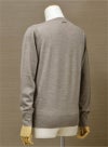 【Men's】EXTRA FINE MERINO WOOL V PULLOVER / taupe（メンズ エクストラファインメリノウール　Vプルオーバー / トープ）