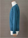 【Men's】EXTRA FINE MERINO WOOL V PULLOVER / ink blue（メンズ エクストラファインメリノウール　Vプルオーバー / インクブルー）