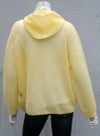 モヘア混ニットパーカー／イエロー